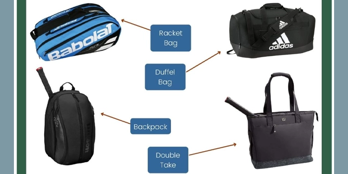 انواع کیف تنیس