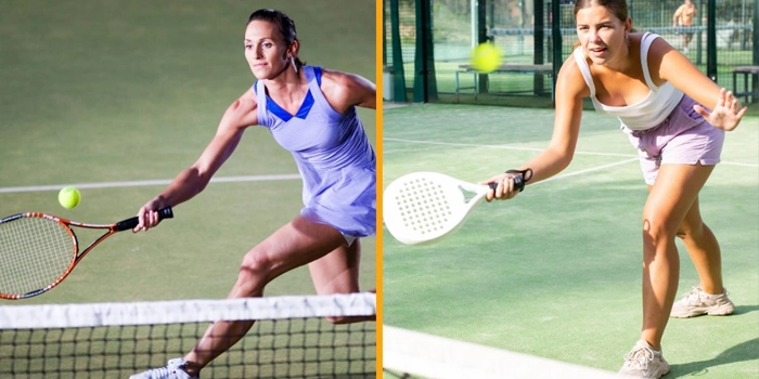 سبک بازی تنیس و پدل